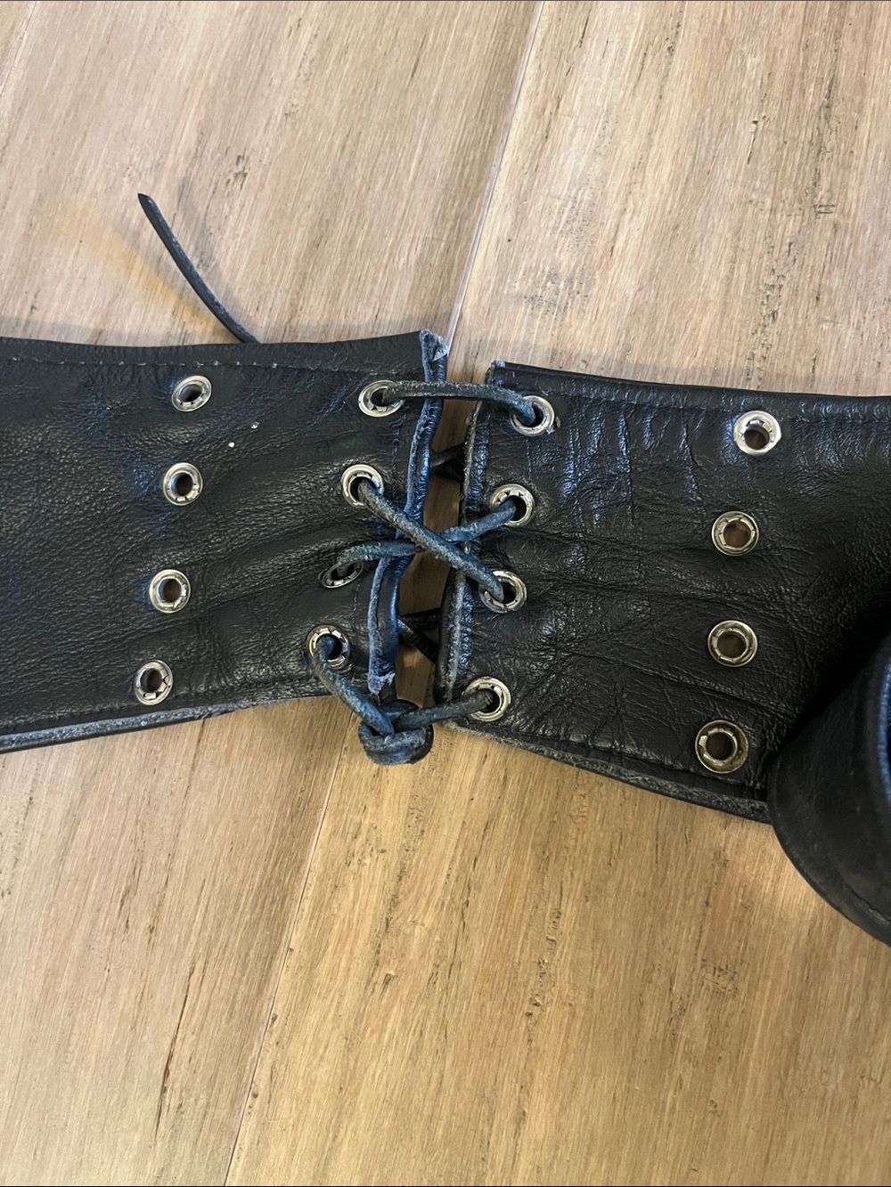 Unik Premium Leather Motorcycle Chaps L - Picture 6 of 7